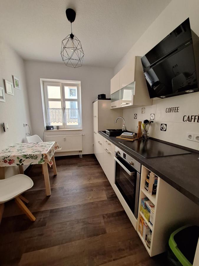 Fewo Am Marktplatz II Eisenhüttenstadt Eksteriør bilde